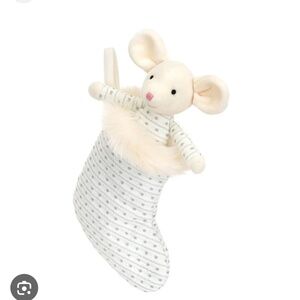 NWT Jellycat Mouse in Stocking
